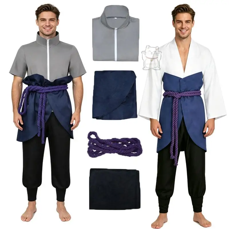 

Anime new Sasuke cosplay set anime exhibition cosplay costume Halloween carnival costume Easter party costume hot
