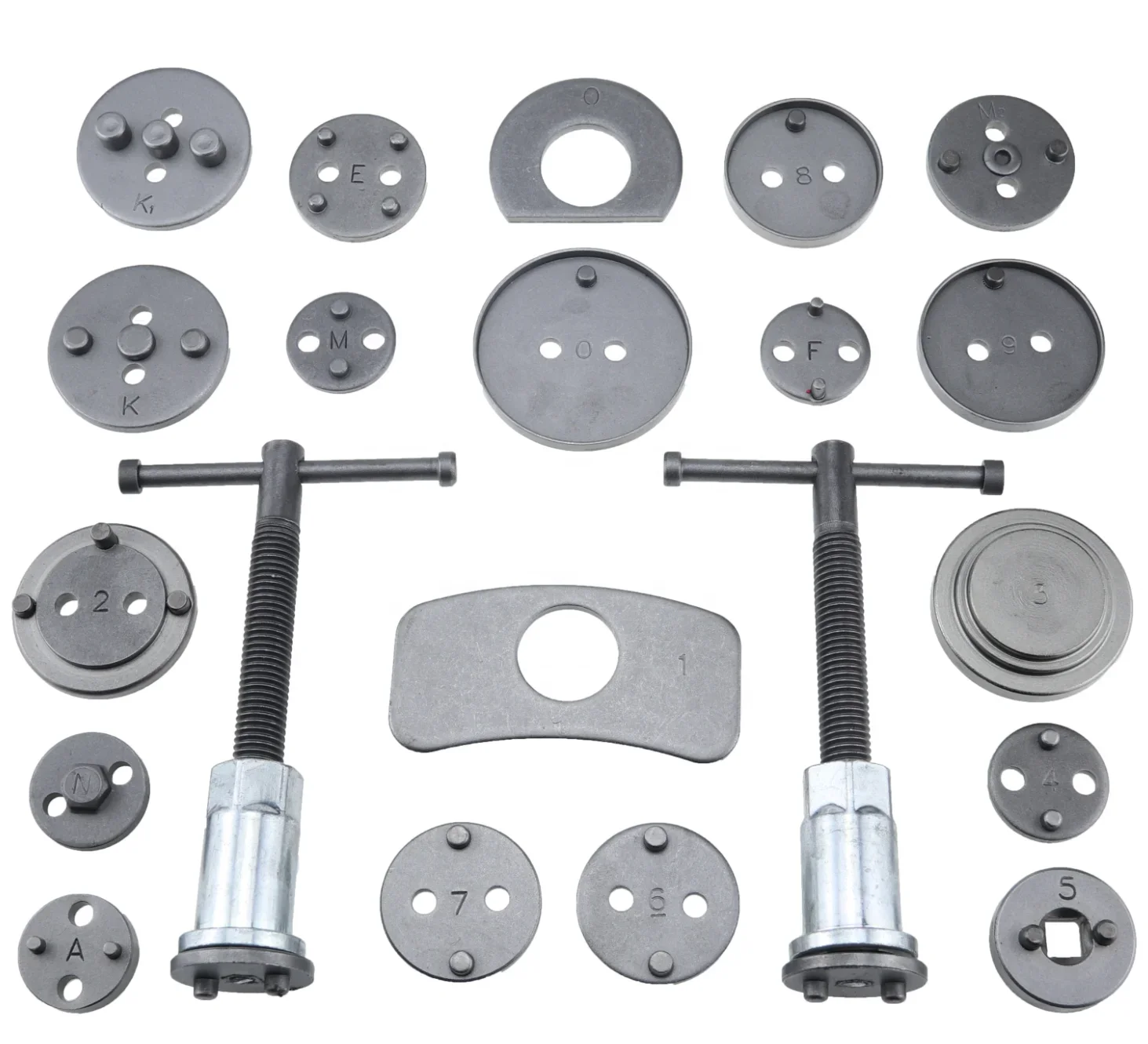 21pcs Universal Disc Brake Caliper Piston Compressor Wind Back Repair Tool Kit For Cars