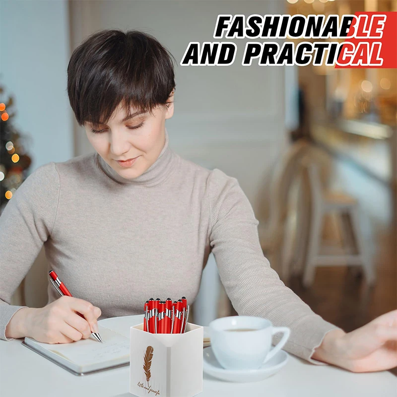 1-100 szt. Prezent promocyjny Rysik 2 w 1 Wielofunkcyjne długopisy dotykowe