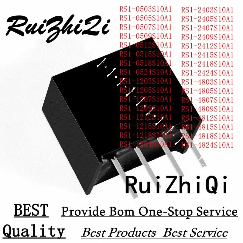 

10 шт./лот RS1-0503S10A1 RS1-0505S10A1 RS1-0507S10A1 RS1-0509S10A1 RS1-0512S10A1 RS1-0515S10A1 RS1-0518S10A1 RS1-0524S10A1 DC/DC