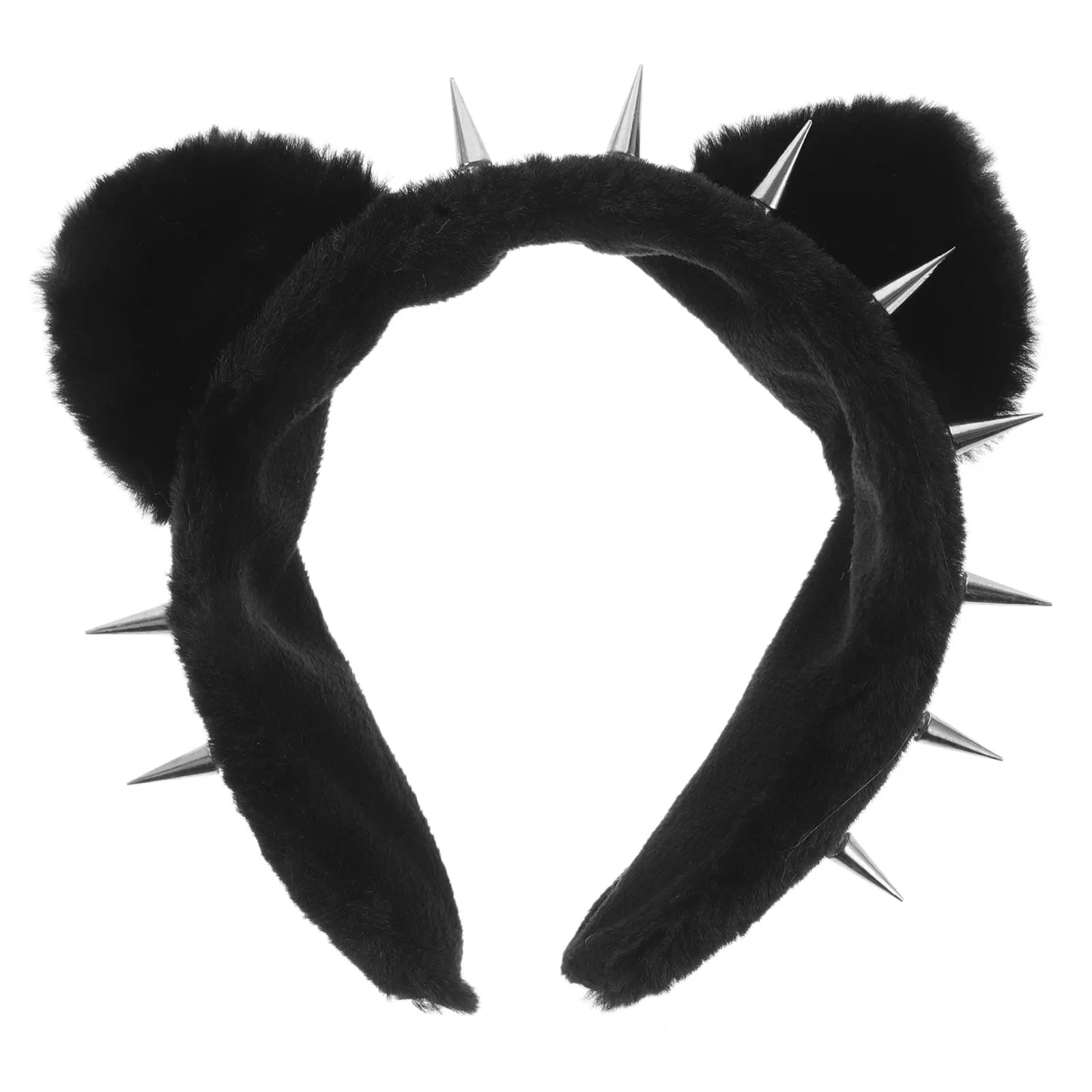 

Punk Style Cat Ears Headband Soft Flexible Elastic Comfortable Fit for Festival Parties Cosplay Accessories Animal Ear Headband