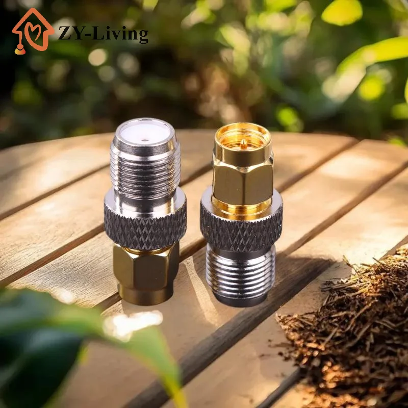 2pcs/lot SMA Male Turn F Female Copper RF Conversion Head Smaj/FK SMA Internal Thread Inner Needle Turn F External Thread Inn