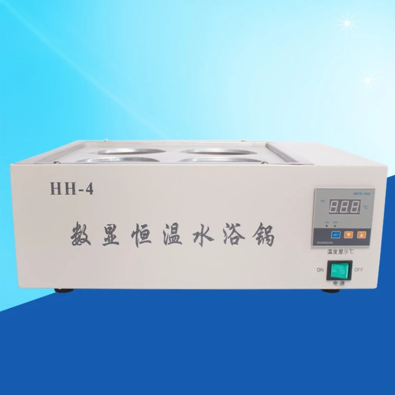 

Electric digital display constant temperature water bath pot laboratory heater single double hole four six
