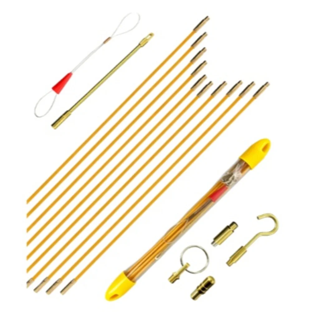Space-Efficient Fiberglass Rod Storage Tube Keeps All Components Accessible and Prevents Loss During Transfers