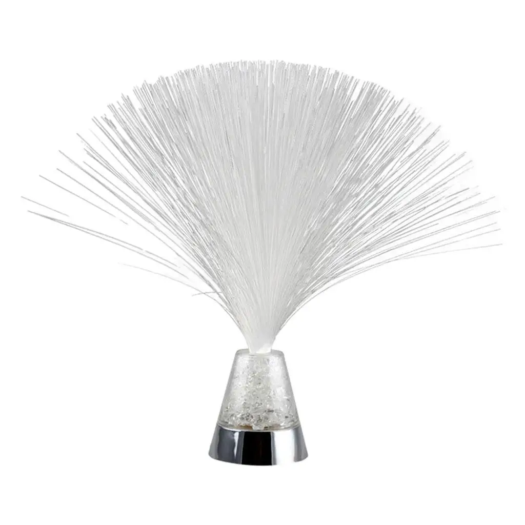 Fiber Optic Lamp Changing Lamp with Battery Powered - Calming Light