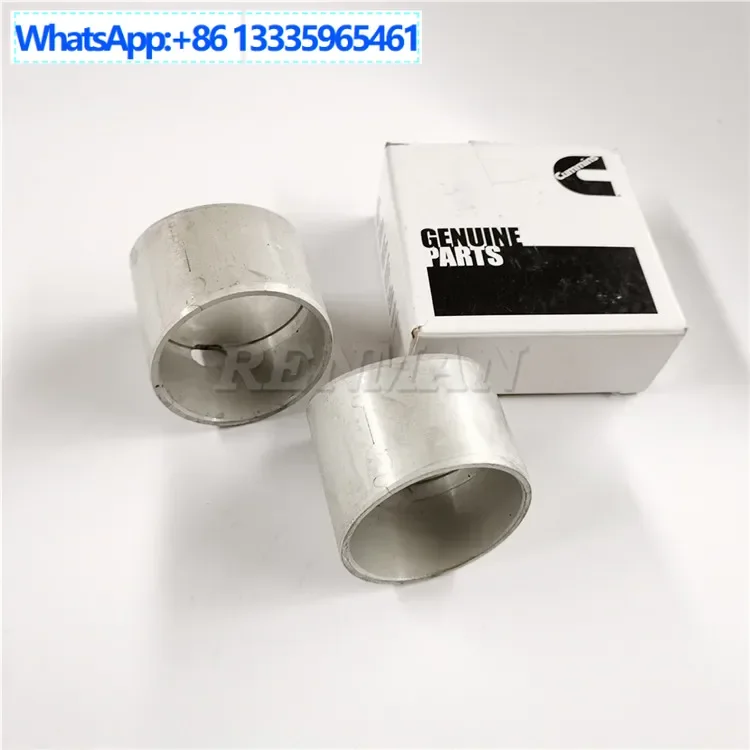 

4Pcs CCEC Chongkang engine connecting rod bushing 187420 diesel generator set accessories NT855 connecting rod copper sleeve