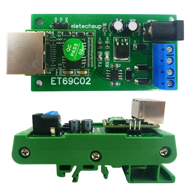 MQTT Modbus RTU Modules Ethernet Networks RJ45 to RS485 Bus Converter Board for Modbus RTU PTZ Camera Converter