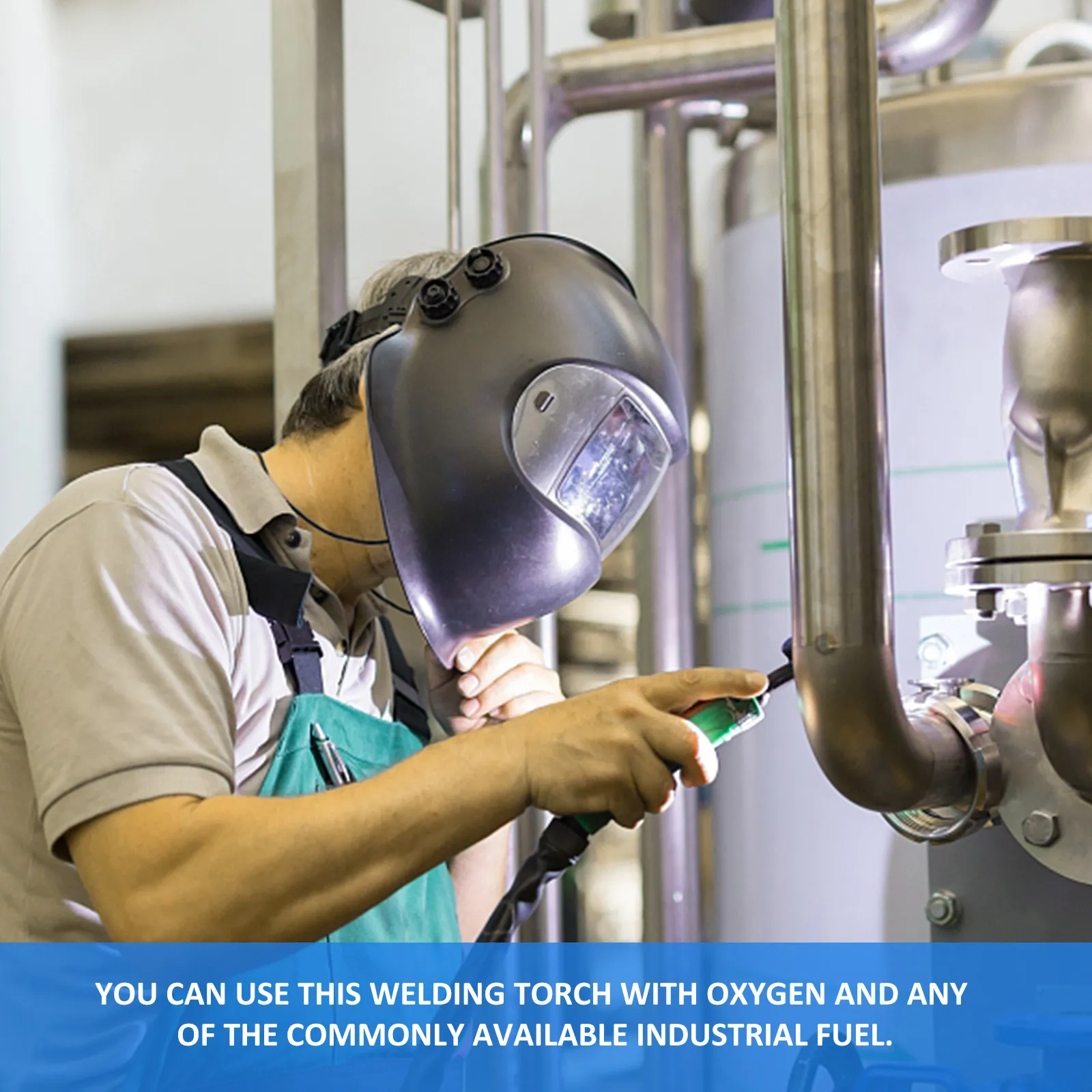 Oxygen Welding Torch Gas Torch Strong Flexible Hoses Precision Crafted Lightweight for Detailed Soldering Welding