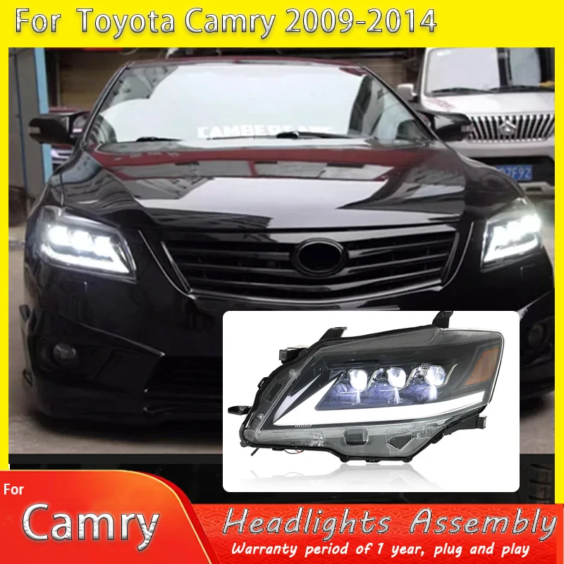 

Car LED Headlight Assemblies For Toyota Camry 2006-2014 Fog DRL Brake Turn Signal Lamp Plug and Play Auto Accessories