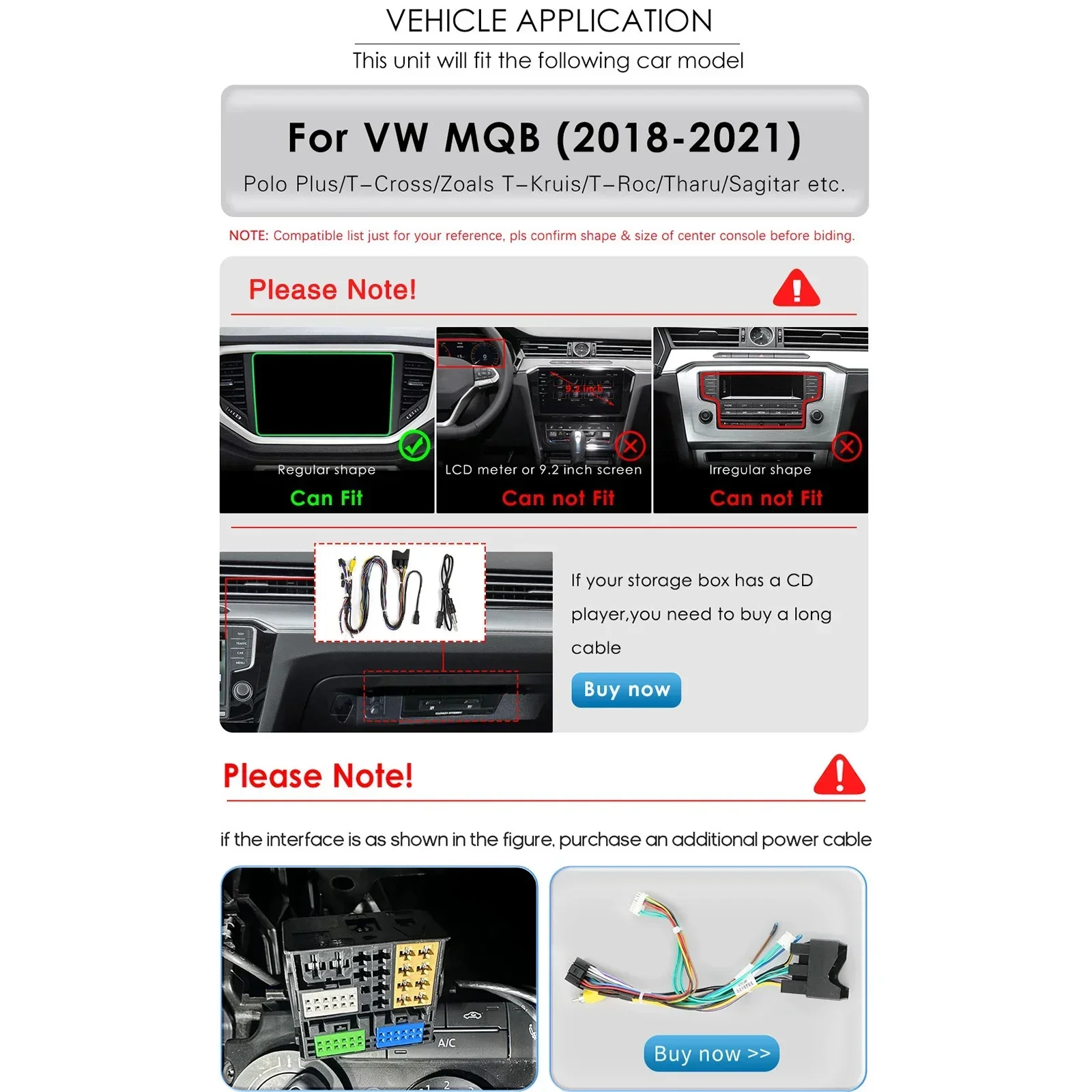 9 ''Tela QLED Carplay 4G 2Din Android13 Autoradio per VW MQB Polo Plus T-Cross Zoals T-Kruis T-Roc Tharu Sagitar Autoradio