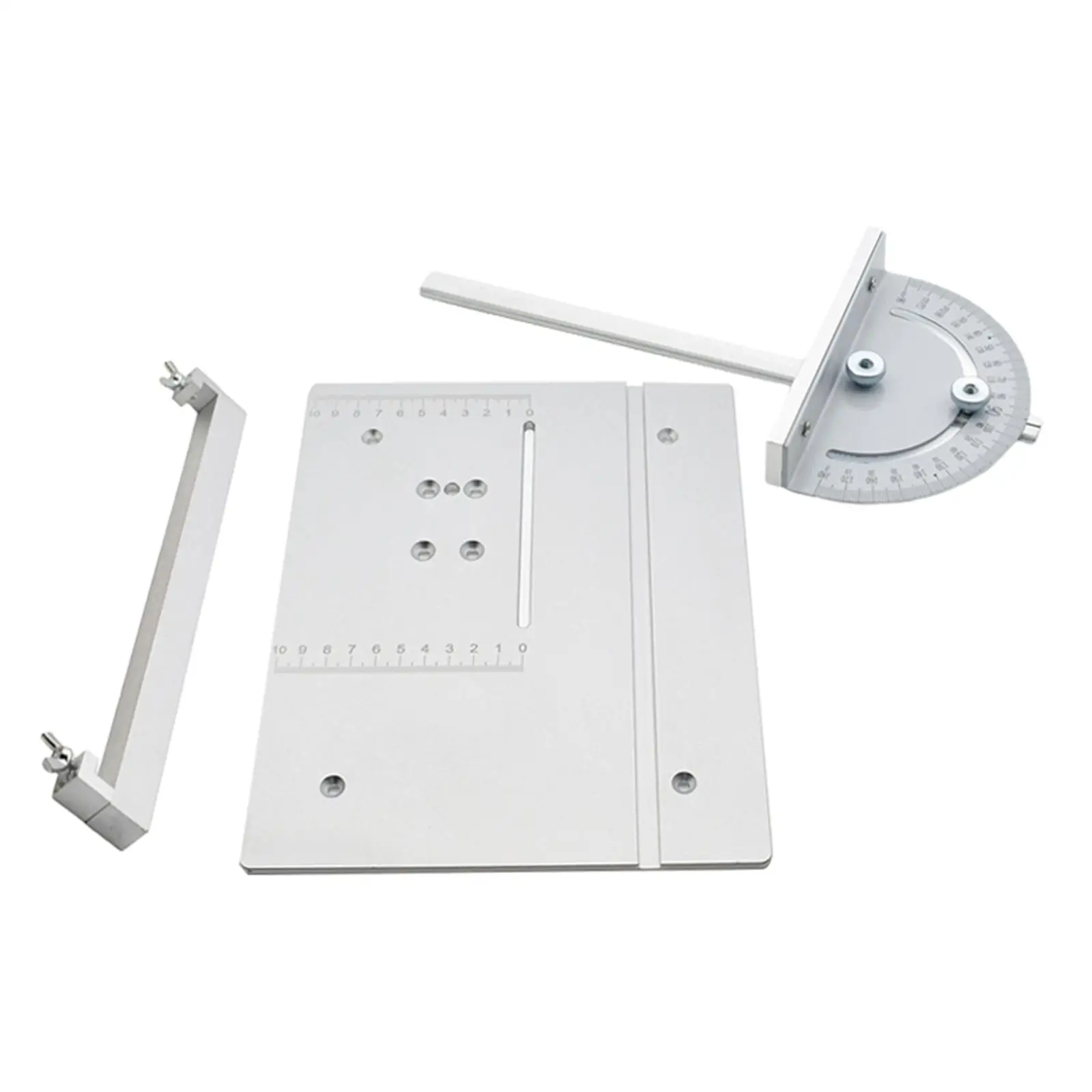 Aluminum Alloy Circular Saw Table Panel Machine Edge Guide Positioning for Electricity Circular Saw Woodworking Carpenter