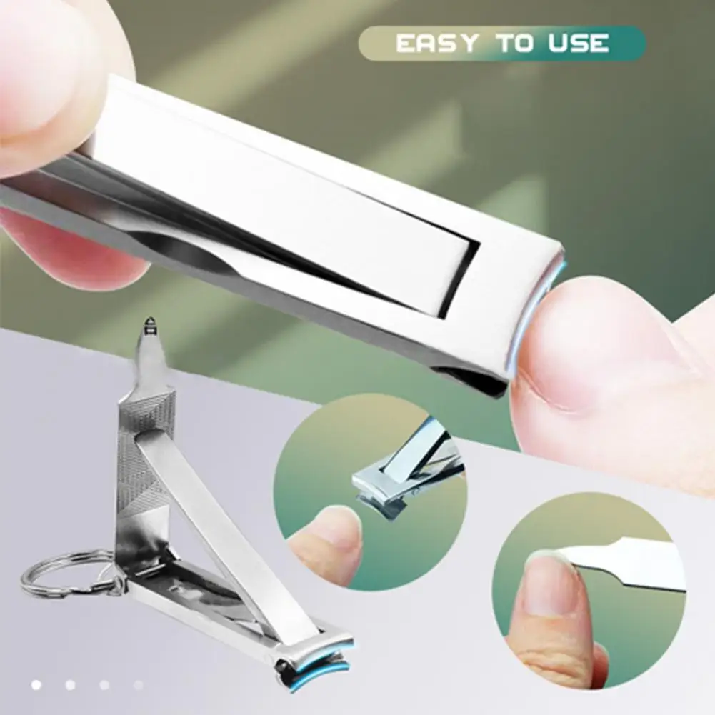 Mini  High Quality Manicure Pedicure Professional Finger Toe Clippers Lightweight Nail Cutter Anti-Deformed   for Unisex