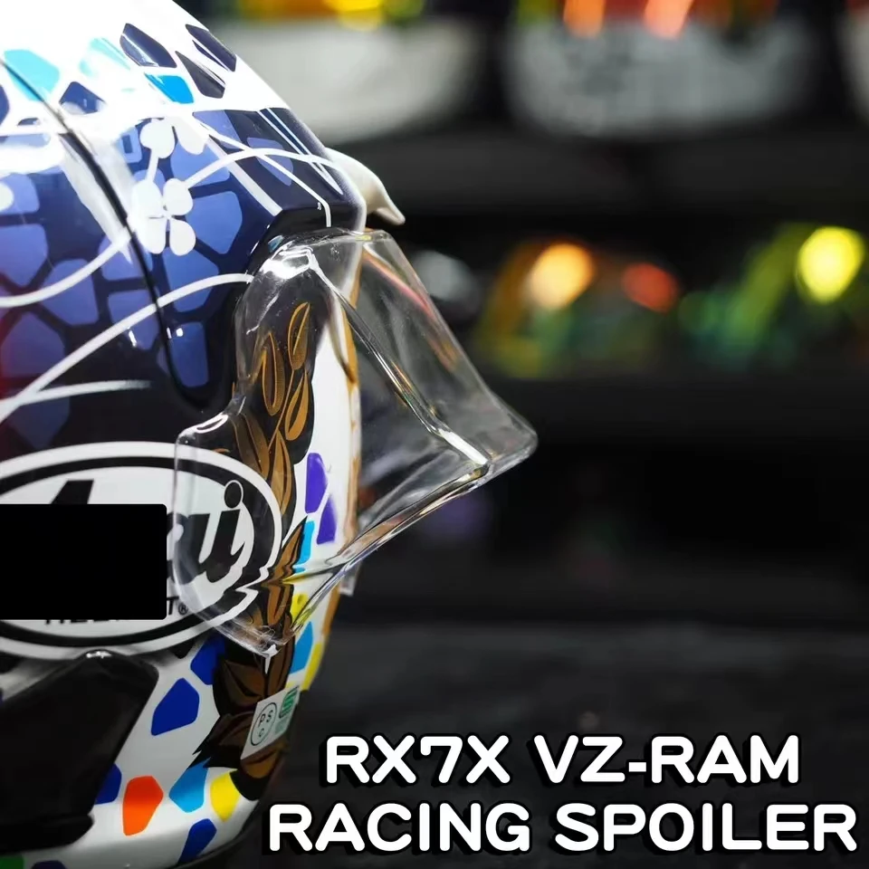 Becquet de casque de garniture arrière de moto pour RX7X RX-7X VZ-Ram RX7V RX7 casque de course RX7X DF-X2 accessoires de becquet