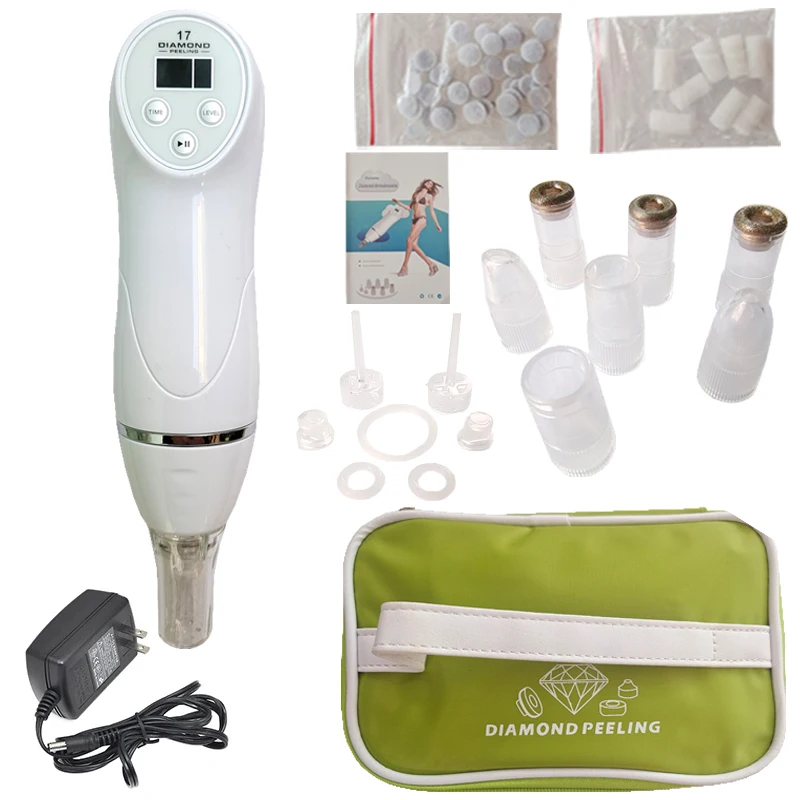 Diamond Dermabrasion Skin Peeling Beauty Machine Vacuum Blackhead Acne Remove Face Cleaning Facial Pore Cleaner Equipment