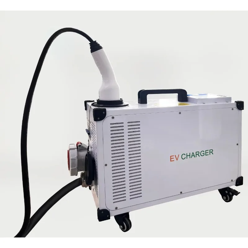 20kW CCS2 Portable and Mobile DC EV Fast Charging Station DC EV Charger Without Battery for European CarTesla Audi BYD VW ID