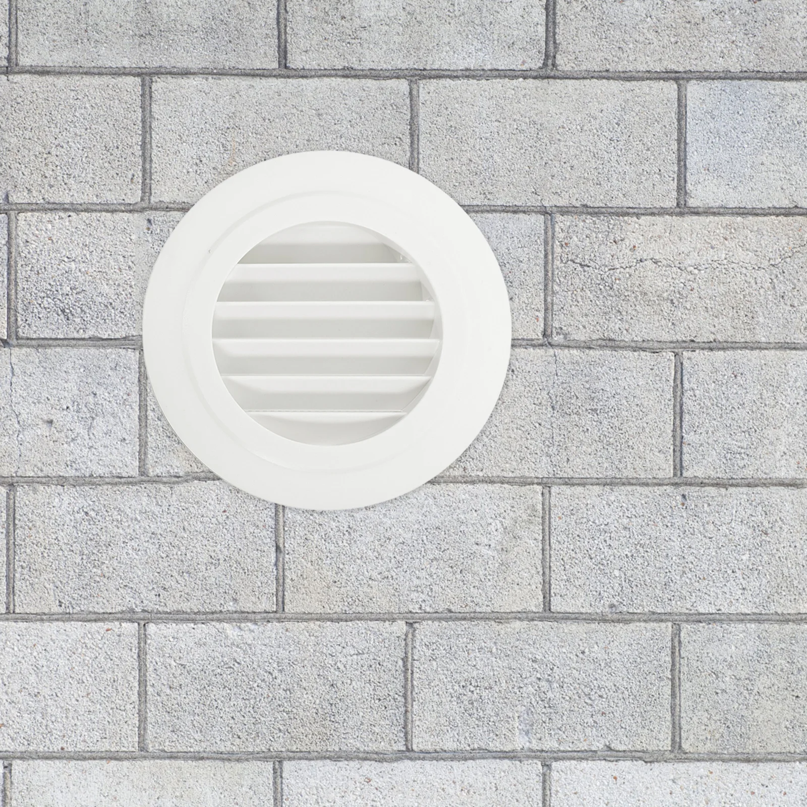 

Round Air Conditioner Vent Cover Interior Soffit Air Exhaust Vent Screen Mesh Bird Proof Louver for Home Bathroom Kitchen