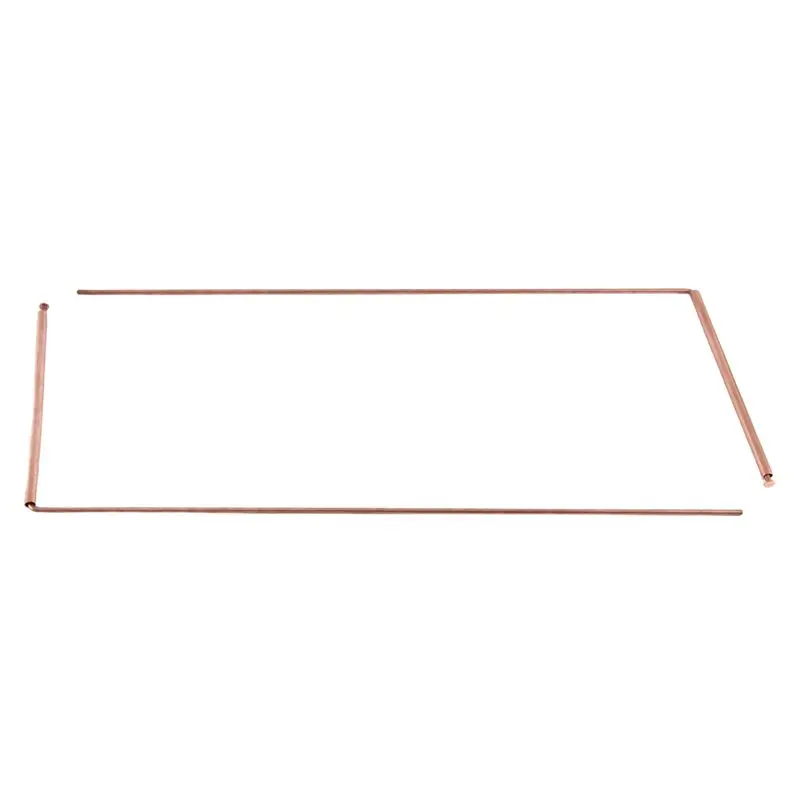 [NEWA76K!】 Copper Dowsing Rod Pure Copper 2PCS Divining Rods - For Divining Water, Treasure(A) Durable Easy To Use Gold
