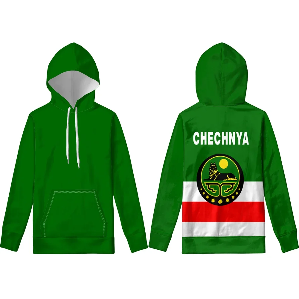 

CHECHNYA Hoodie Custom Made Name Number Grozny Sweatshirt Print Photo Flag Russian Russia Rossiya Argun Gudermes Chechen Clothes