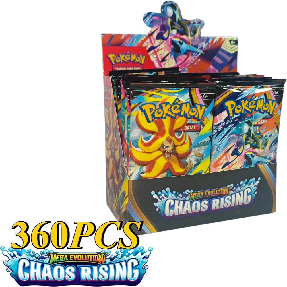 40/360 Pokémon Cards English Version Holographic Booster Battle Collection Trading Card Game Toy Children's Gift Box