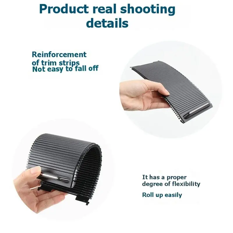 Center Armrest Box Cup Holder Cover Pull Blinds For Roewe RX5 2016-2022 Car Center Console Cup Holder Roller Shutter
