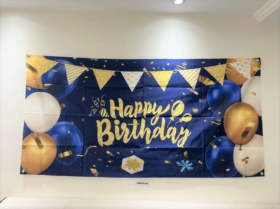 Free shipping  90x180cm Happy Birthday Party Decorations For Adults and Kids  Birthday Party Indoor Outdoor Decorations