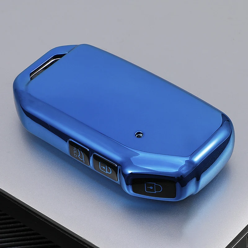 Funda para llave para Kia K3 K5 Sportage R Optima Telluride Seltos Ceed K2 Rio Sorento K4 Cerato Forte Picanto Stonic Carnival Soul
