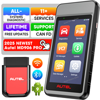 Autel MaxiDiag MD906 PRO OBD2 Scanner All System Car Diagnostic Scan Tool, 11+ services CANFD Free Update, PK MD806PRO MD808PRO