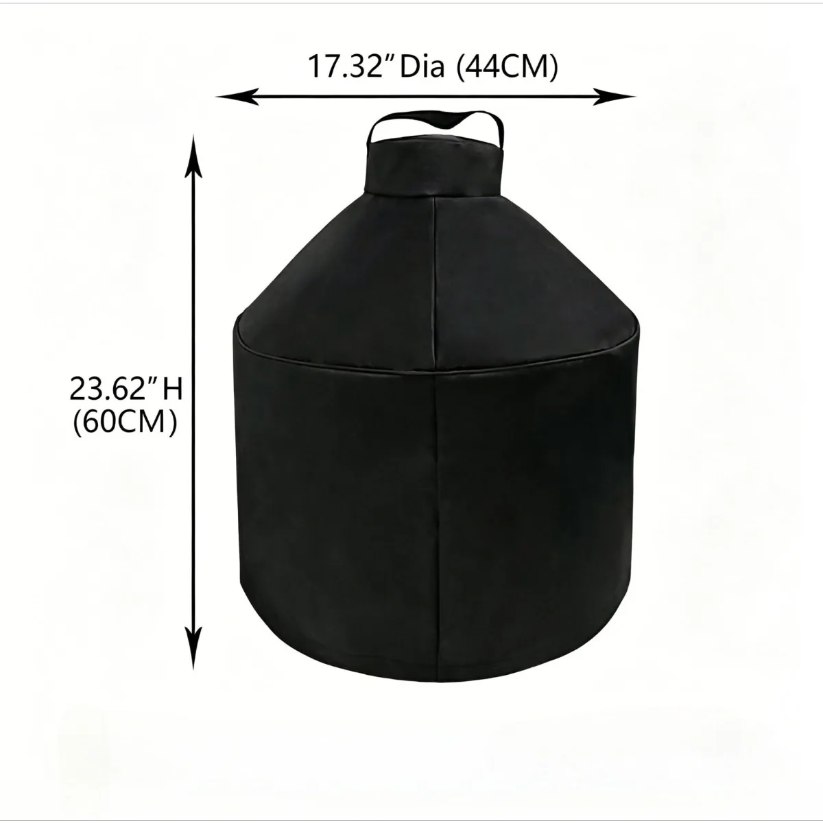 BBQ Cover 44x60cm BBQ Protective Cover Waterproof Dustproof Sun Protection Heavy-duty Protective Cover Oxford Cloth