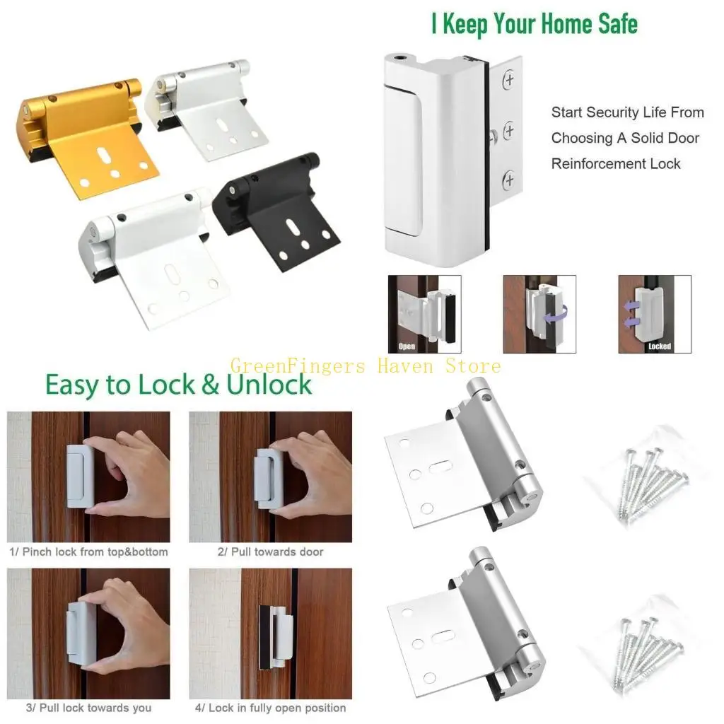 

F68D повышает безопасность дверного замка Защитный замок для внутренних дверей для жилых помещений