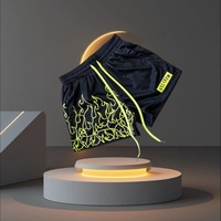 Summer new sports men's fitness shorts, gym fitness running training quick-drying breathable fitness shorts motorcycle shorts