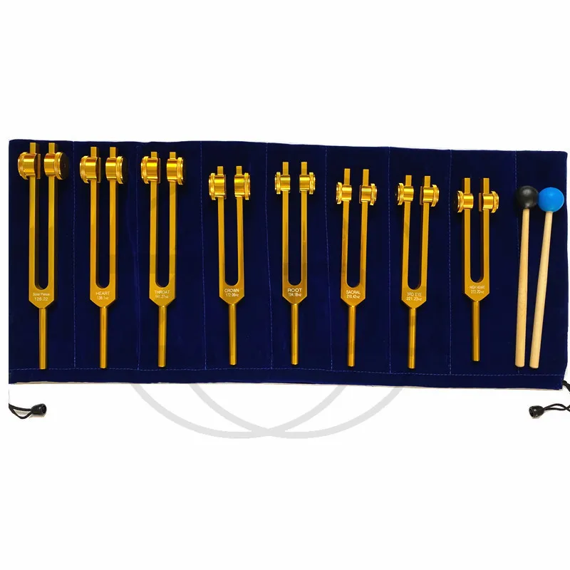 

8 tuning forks 126.22 136.1 141.27 172.06 210.42 194.18 Gold Silver
