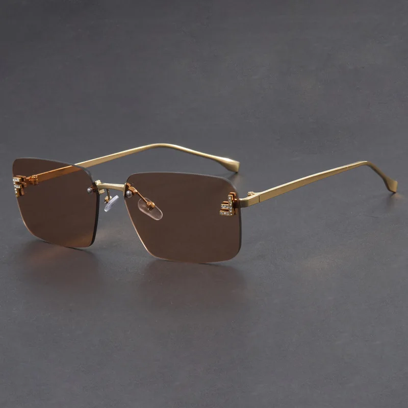 New Men's Advanced Ultra Light Coarse Frame Fashion Square Sunglasses Women Men Trendy Anti Mist Outdoor Driving Shades UV400