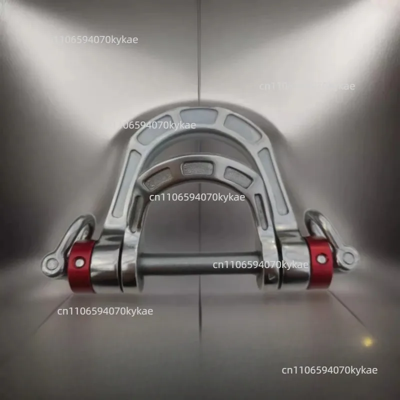 5-Point Safety Harness Accessories For Aerial Work, Double D Load Bearing Connector Ring, D-Size Hardware Fitting