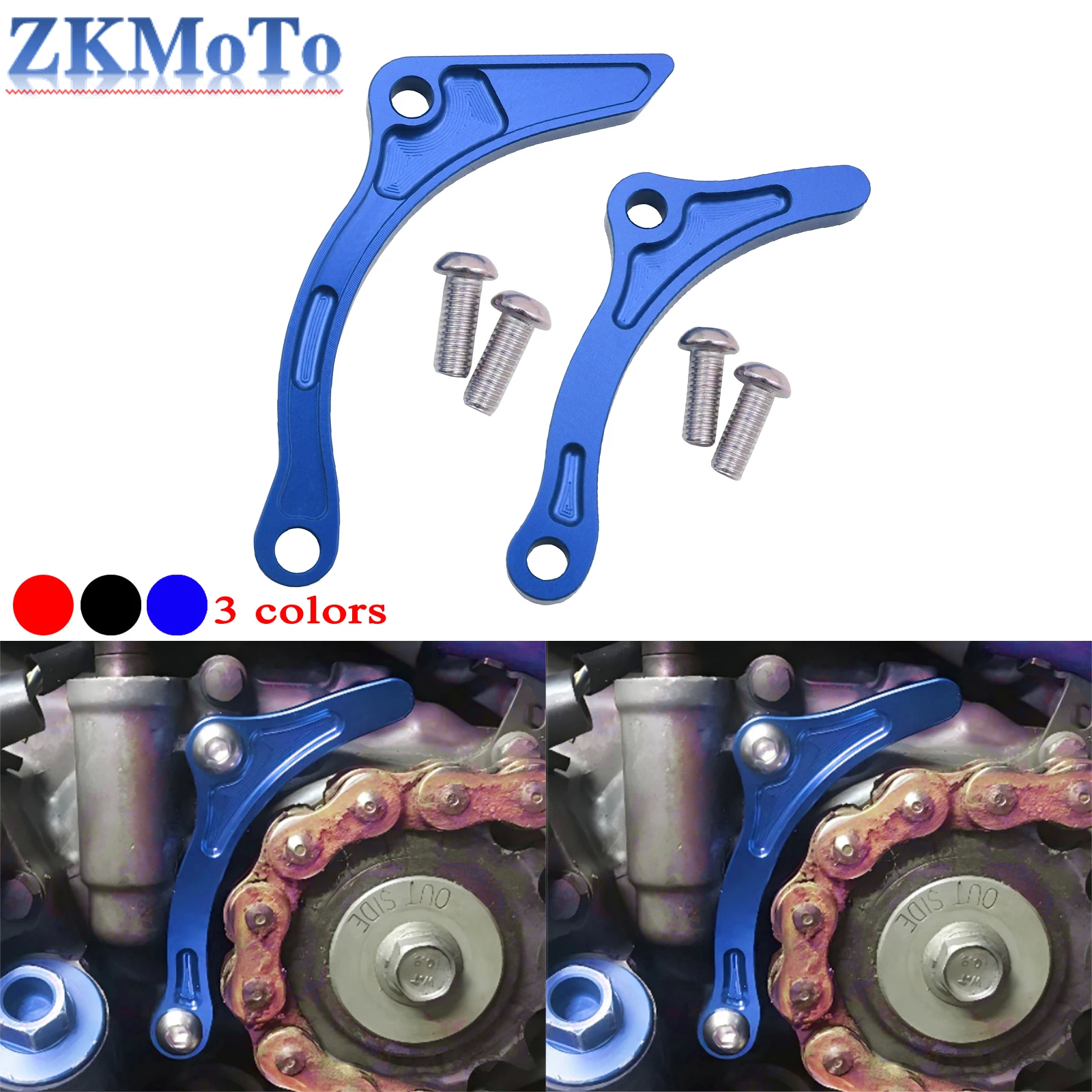 Motorcycle CNC Aluminum Chain Sprocket Protect Cover Saver Case For Honda CRF250R CRF250X CRF450R CRF450X 2002-2015 2016 2017