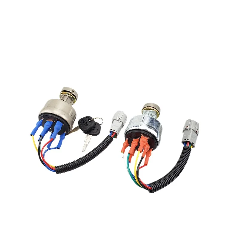 

Переключатель зажигания для экскаватора R60 80 150 215 225 305-5-7-9, аксессуары для экскаватора с электрическим замком