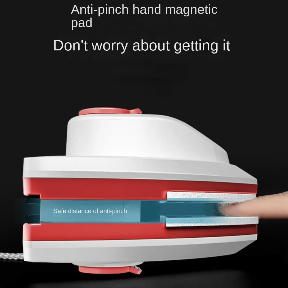 2025 가정용 사무실 전용 창문 청소기 자석 유리창 청소 도구 자동 물 배출 이중층 와이퍼