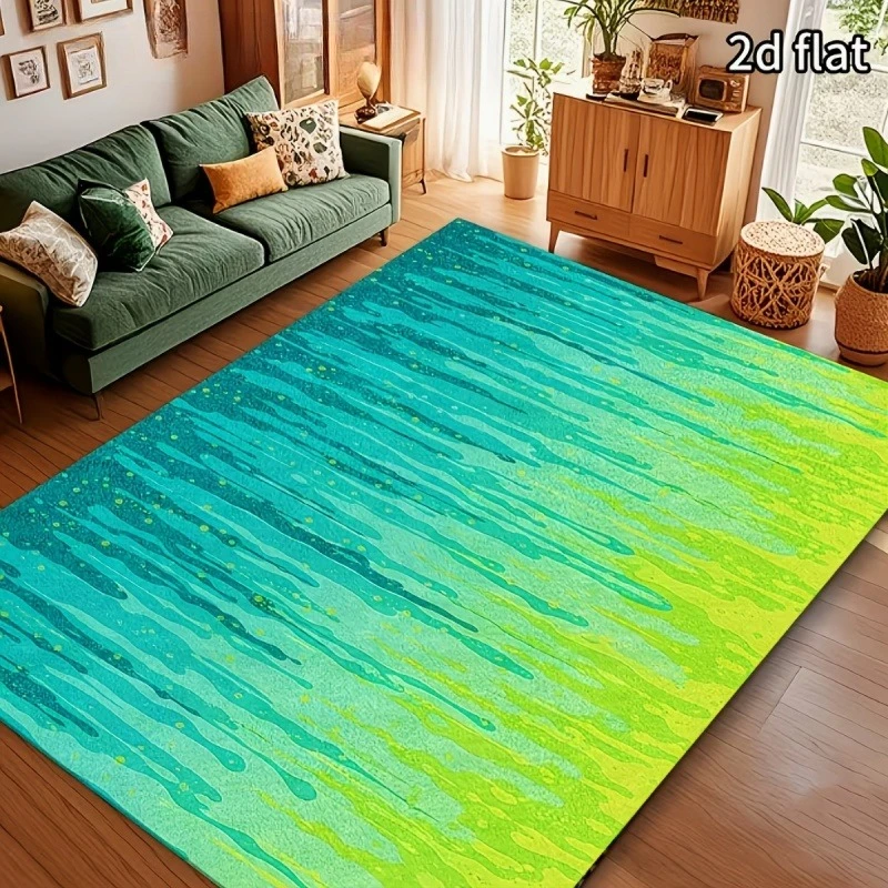Luxury Golden Dot Galaxy Dark Blue Large Area Rug,Noble Glitter Planet Star Non-slip Washable Rug for European Villa Living Room