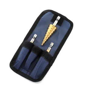 HSS Titanium Straight Groove Stiefbohrmaschine, Hochgeschwindigkeitsstahl, Metall, Holzschneider, Bohrwerkzeugset, 4-32 mm, 4-20 mm, 3pcs 6 Hauptverkaufsbrillen 4 Grad - №6