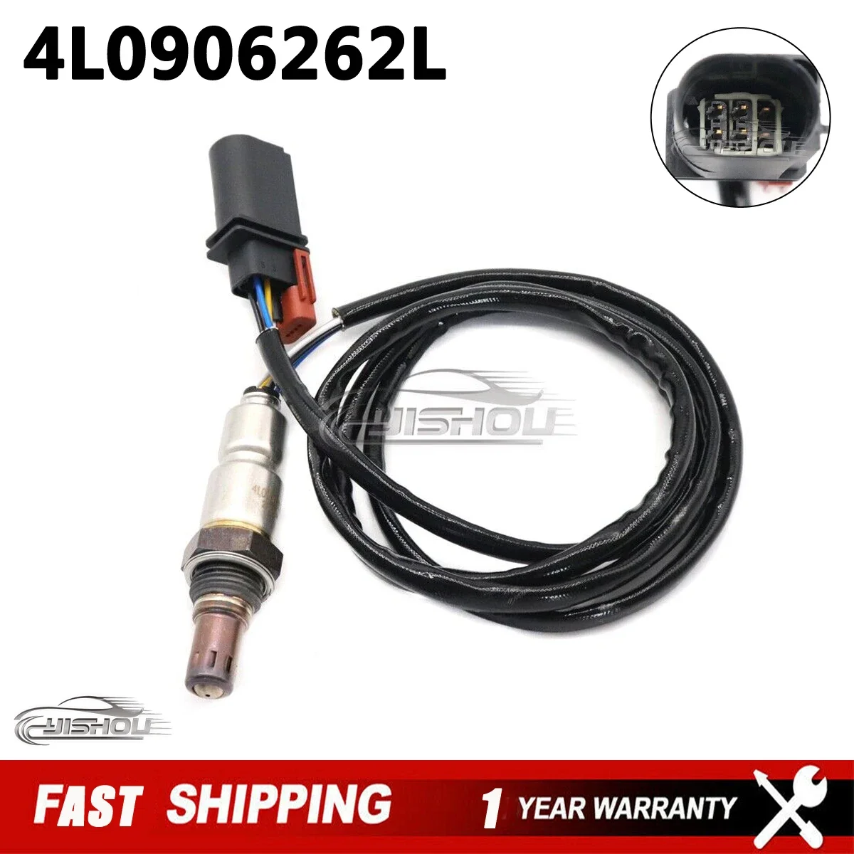 

Car 5 Wire Oxygen O2 Lambda Sensor 4L0906262L for AUDI Q7 2011 2012 2013 2014 2015 4L0906262G 234-5092