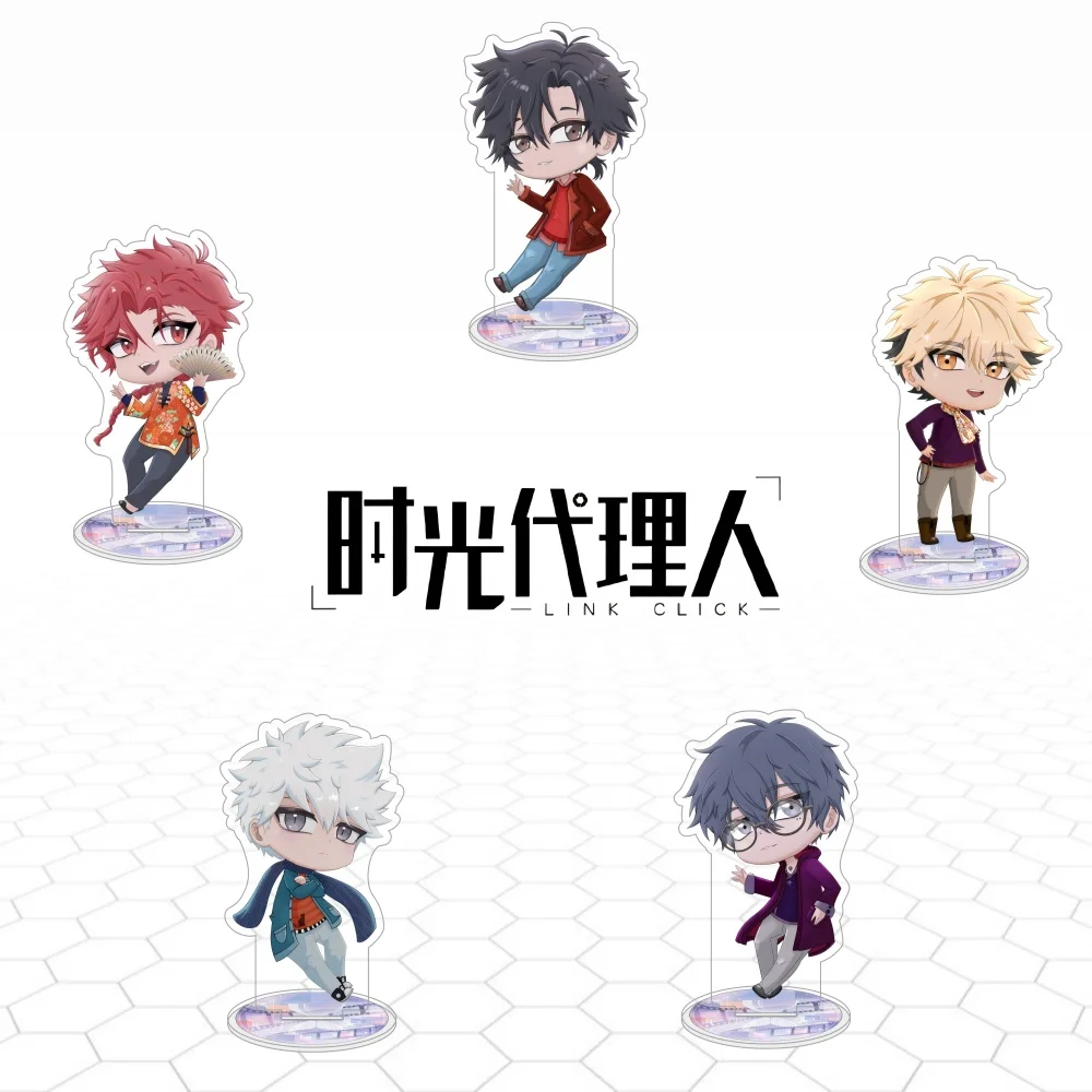 Link Click 15cm Acrylic keychain Stand,Q‑Ver.Cheng Xiaoshi Lu Guang Qiao Ling Anime Character Table Decor Gift