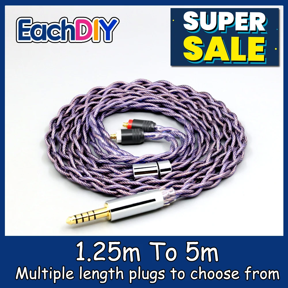 

Type2 1.8mm 140 cores litz 7N OCC Earphone Headphone Cable For Sony XBA-H2 XBA-H3 XBA-Z5 xba-A3 xba-A2 LN007886