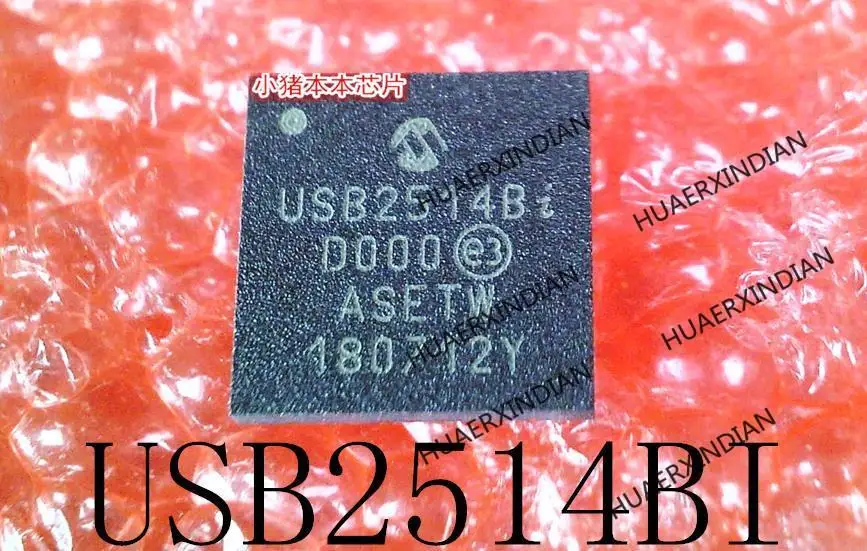 جديد الأصلي USB2514BI-AEZG-TR USB2514BI USB2514 QFN في الأوراق المالية