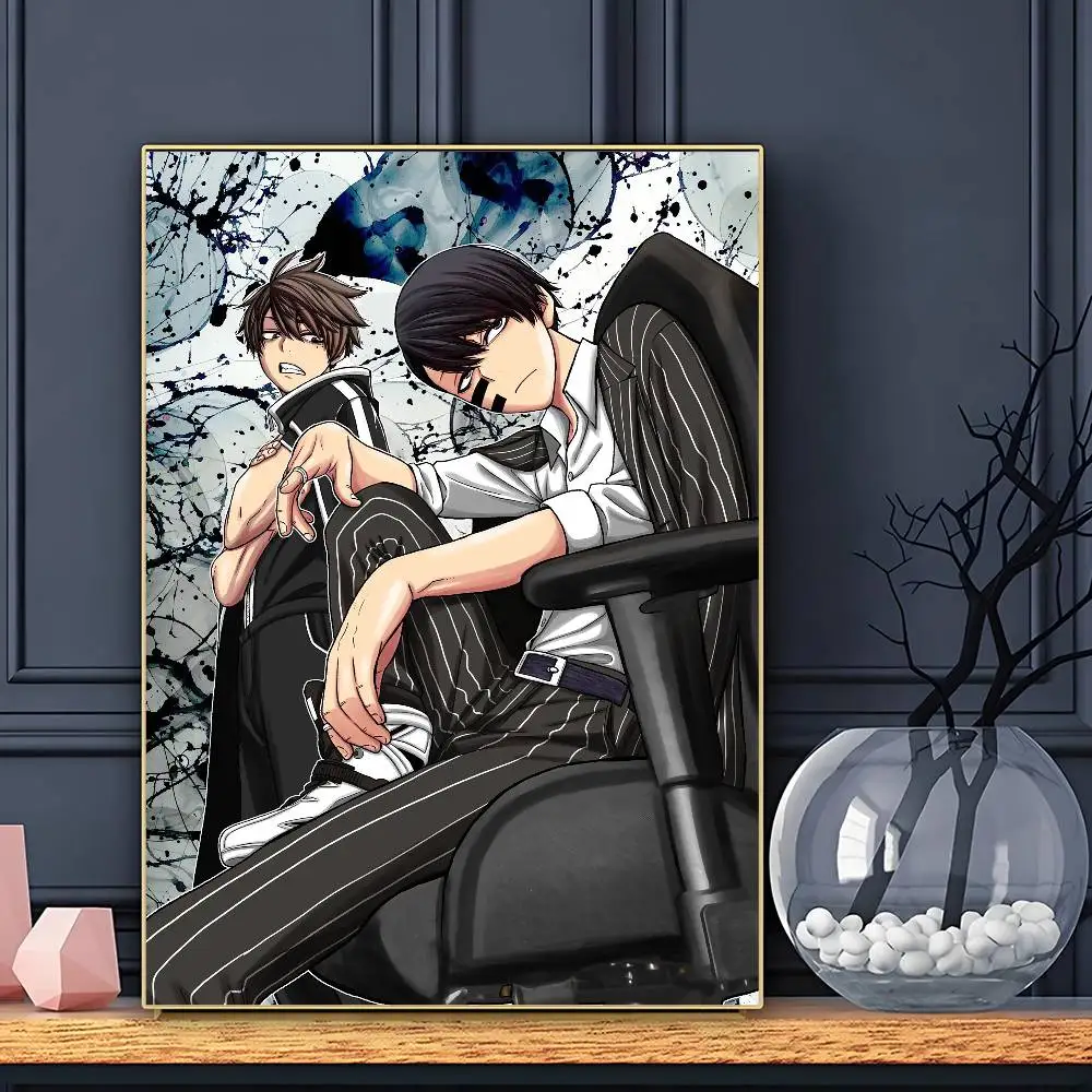 حار أنيمي T-Tougen A-Anki المشارك لزجة جدار الفن الطباعة مقاوم للماء غرفة المعيشة المنزلي غرفة نوم بار ديكور جمالي #6