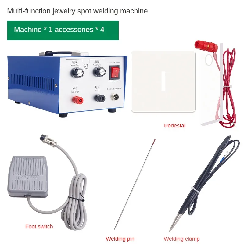 Machine de soudage au laser par points, 110V, 220V, 80A, 50A, 20A, soudeur à impulsions tenu dans la main, or, argent, outils de traitement de bijoux avec ensemble complet