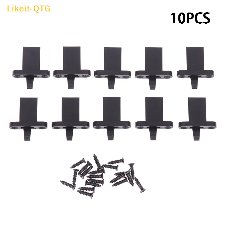 

Hot! 10pcs Servo Connector Bracket Mounting Connector For RC Airplane Model Connector Holder