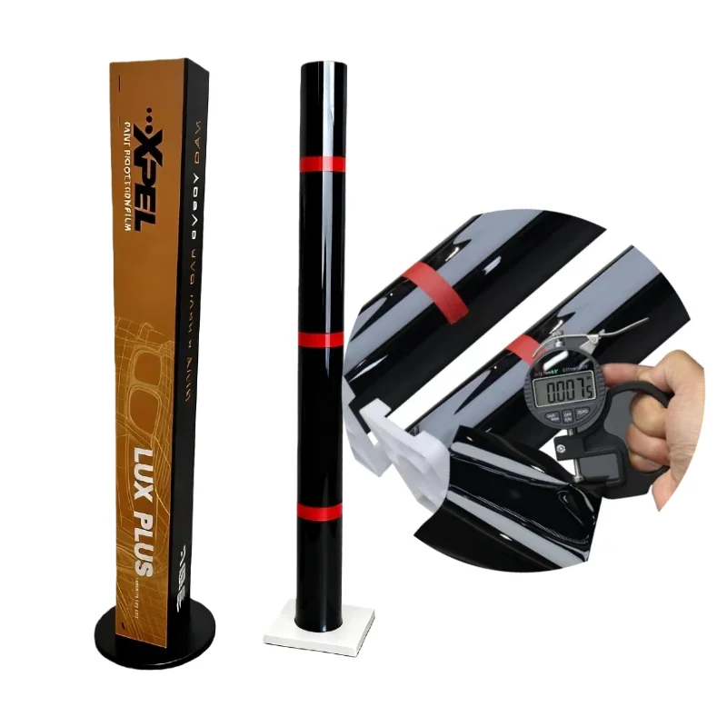 

Bright black 7.5mil PPF original XPEL paint protection film high quality TPU PPF scratch self-healing 1.52x15M