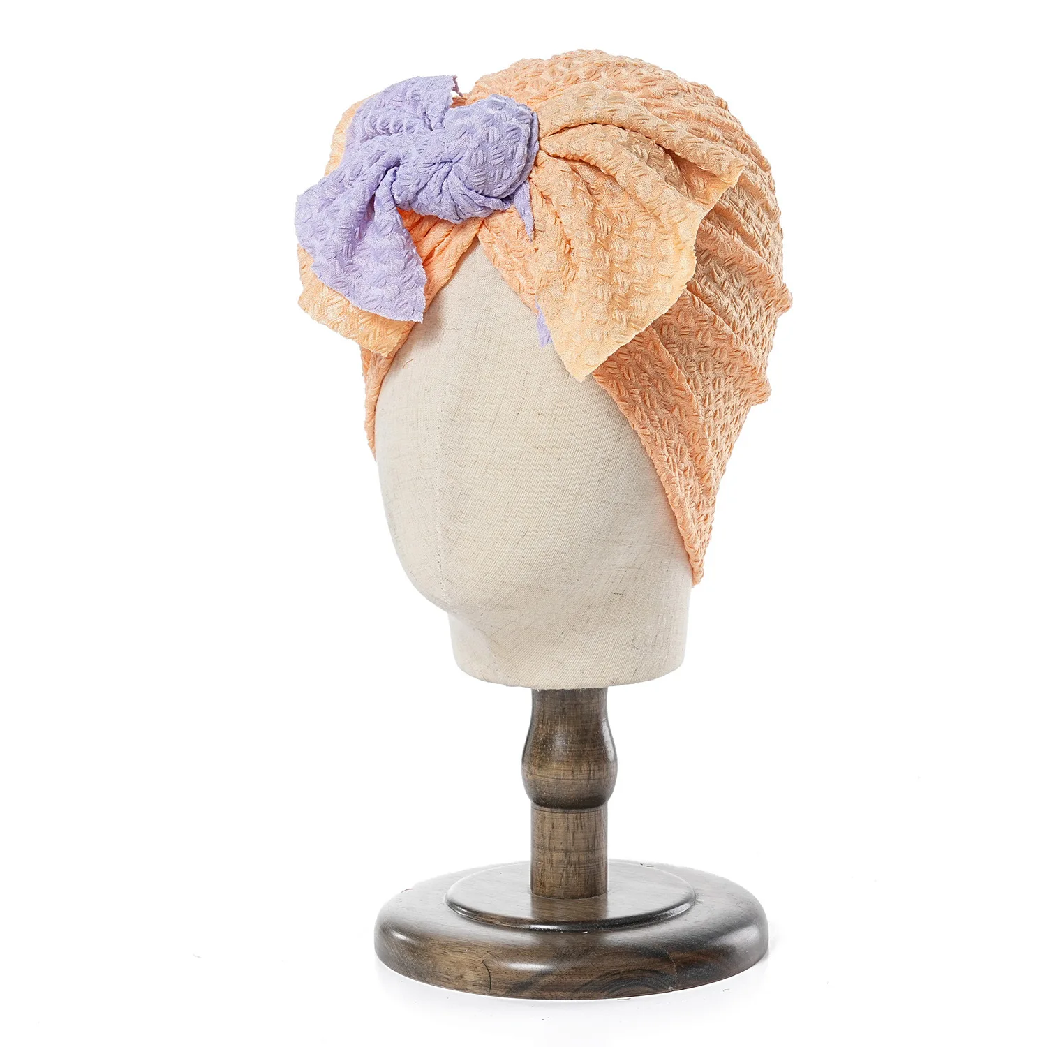 

Индийская шляпа, хиджаб, лоскутный тюрбан с бантом, химиотерапевтическая шапка для мусульманских женщин, платок от выпадения волос, банданы, повязка на голову, головной убор Mujer