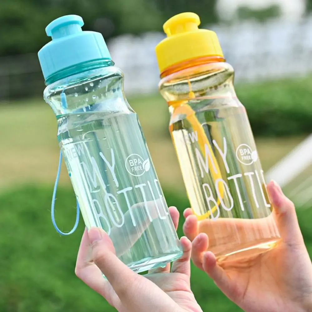 With Rope Leak Proof Kitchen PET BPA Free Couple Water Cup Drinking Cup Sports Water Cup Sport Water Bottle Water Container