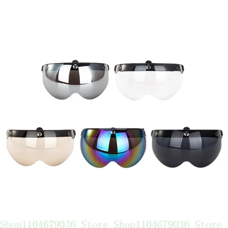 PeakShield – casque rétro amélioré, visage ouvert, contre le soleil, Installation Simple, pièces