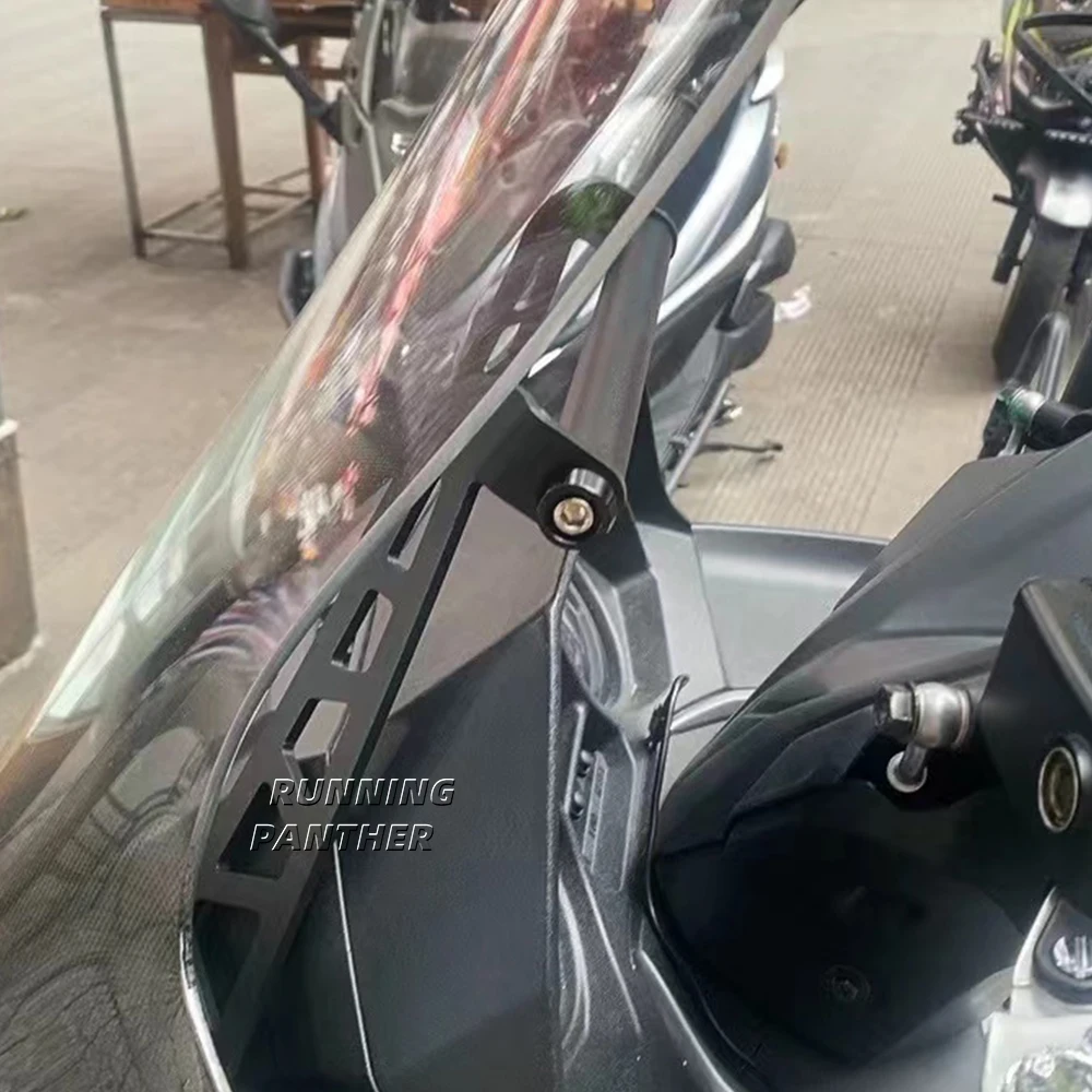 KYMCO 다운 타운 350 300i Xciting 250 400 s400 오토바이 GPS 네비게이션 플레이트, USB 충전기, 휴대폰 거치대 스탠드 브래킷